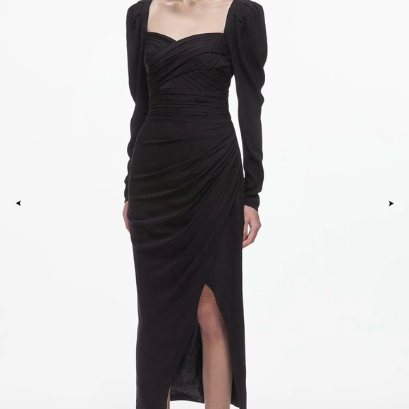 NWT Self-Portrait Black Evening Dress - Picture 2 of 3